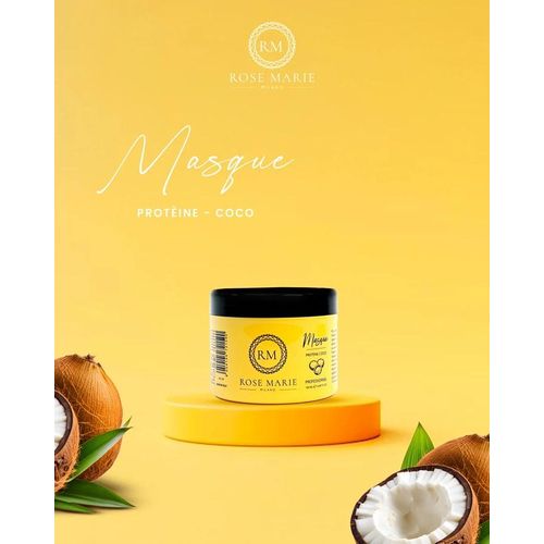 Masque Protéine Capillaire avec Huile de Coco