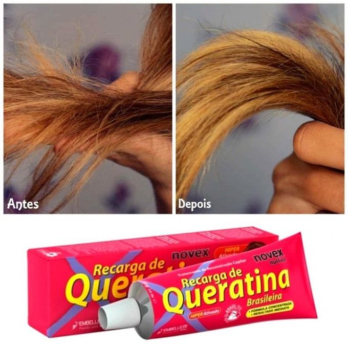 Crème Recharge Kératine Brésilien