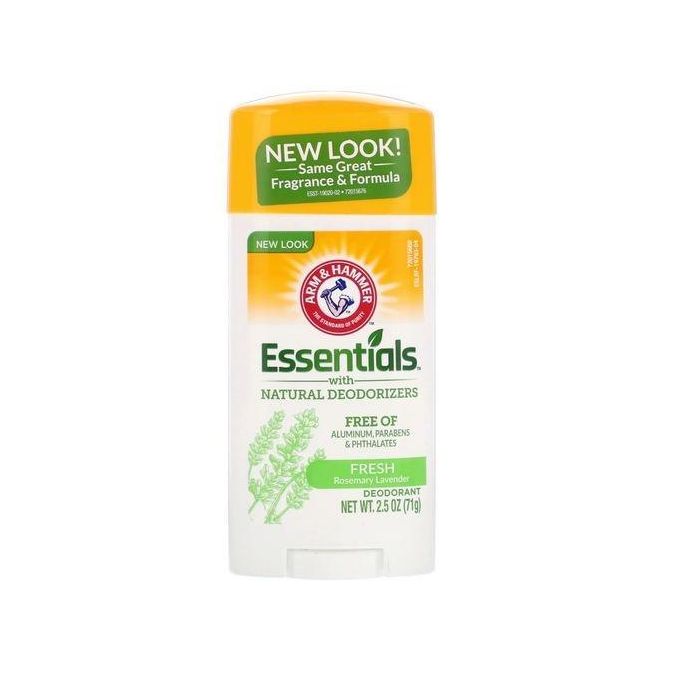 Déodorant Essentials avec Désodorisants Naturels, Lavande et Romarin Frais - 71 G