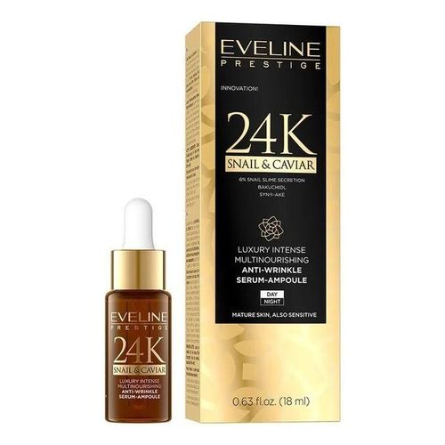 Sérum-Ampoule Anti-rides, 24k Escargot & Caviar - 18ml