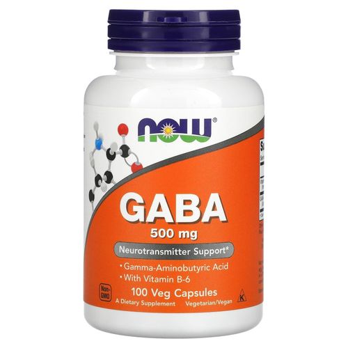 Gaba & B6, 500 Mg, 100 Capsules