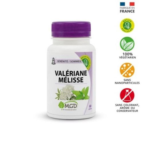 Valériane + Mélisse Facilite L’endormissement - 60 Gélules