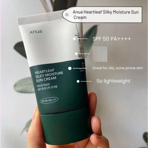 Heartleaf Silky Moisture Sun Cream Spf 50+ Pa++++ thumbnail 3
