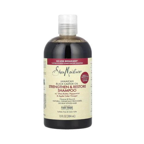 Shampooing Fortifiant et Réparateur, Huile de Ricin Noire Jamaïcaine