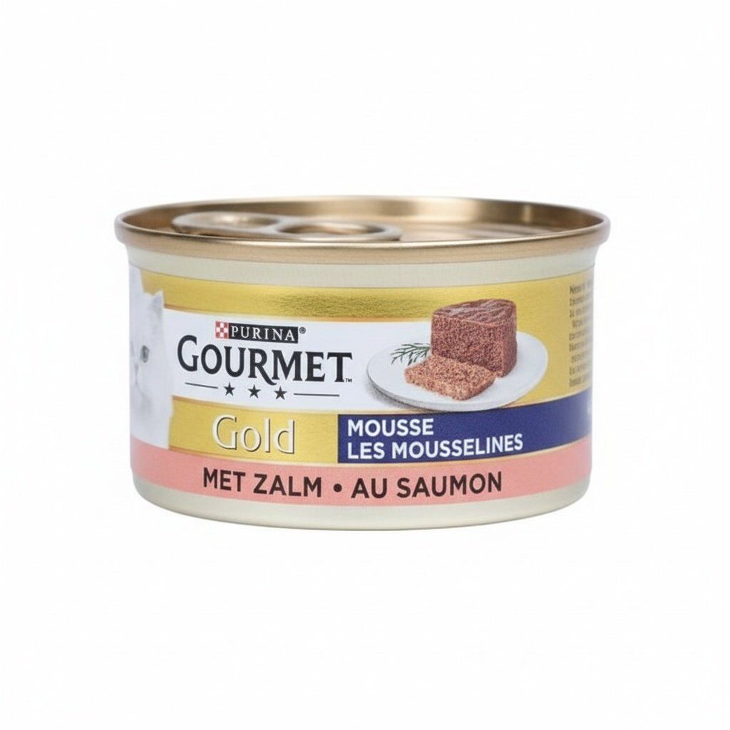 GOURMET GOLD – Pâtée pour chat – SAUMON 85G