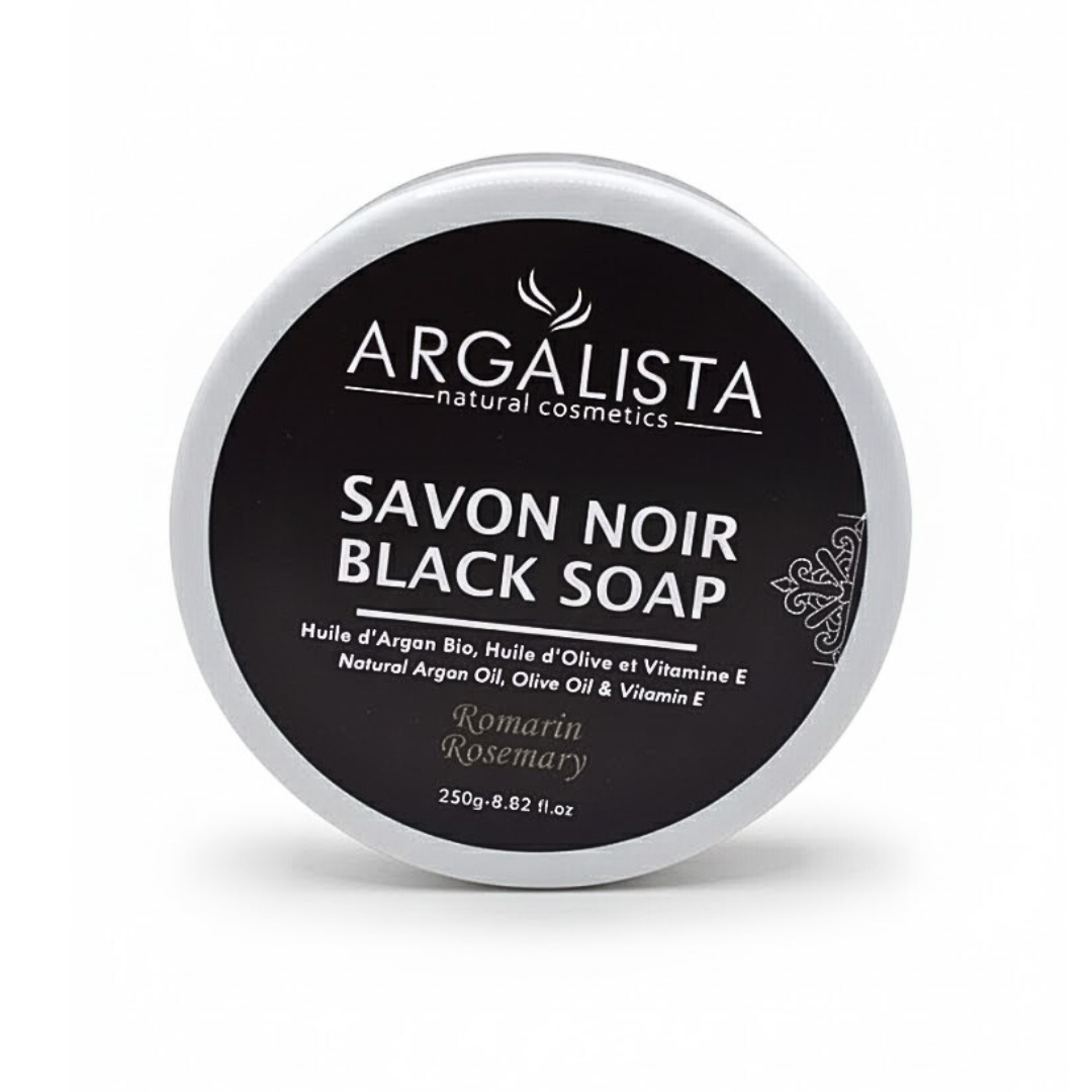 Savon Noir Romarin 250g