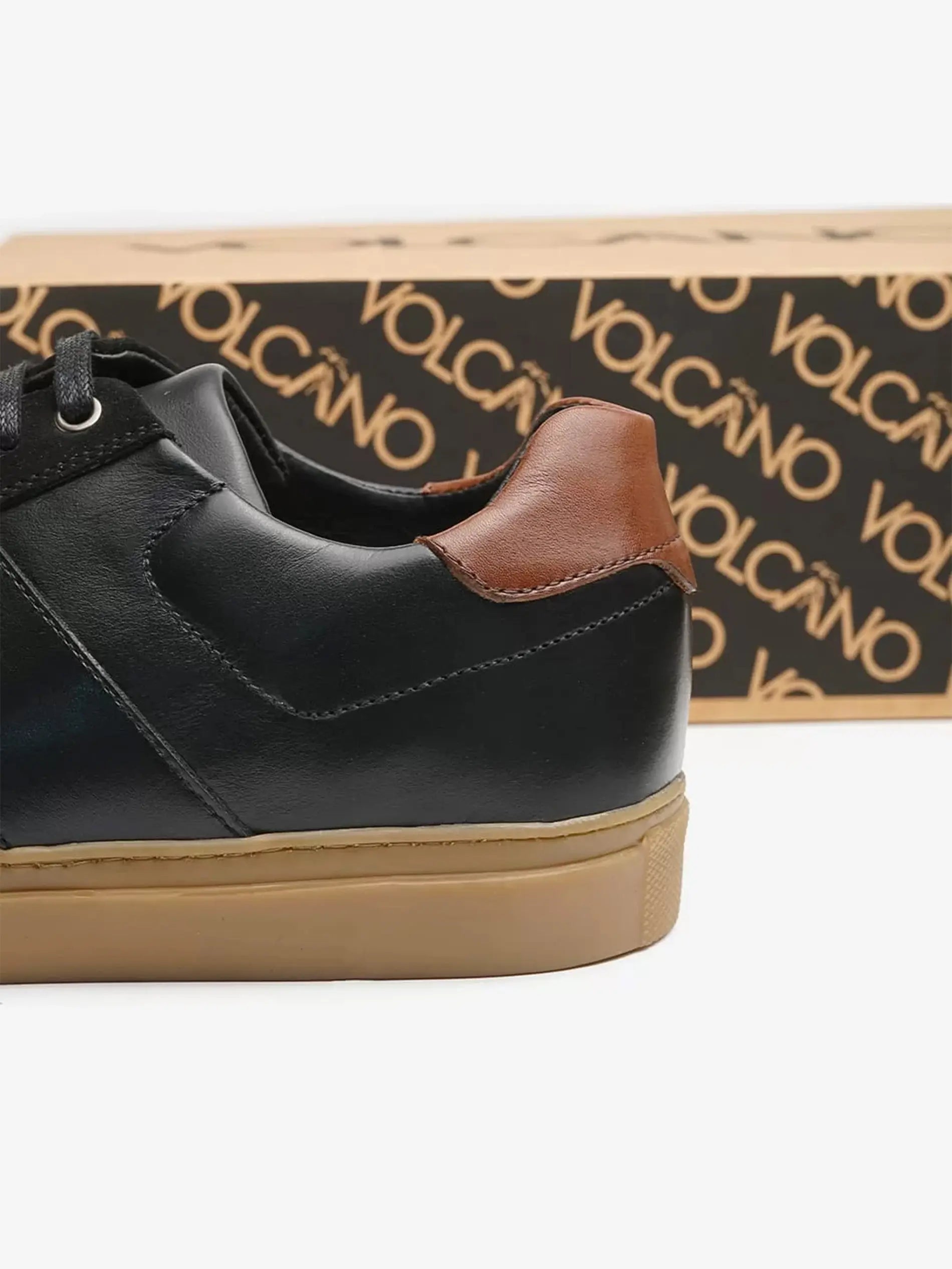 Tennis Tommy En Cuir Noir thumbnail 3