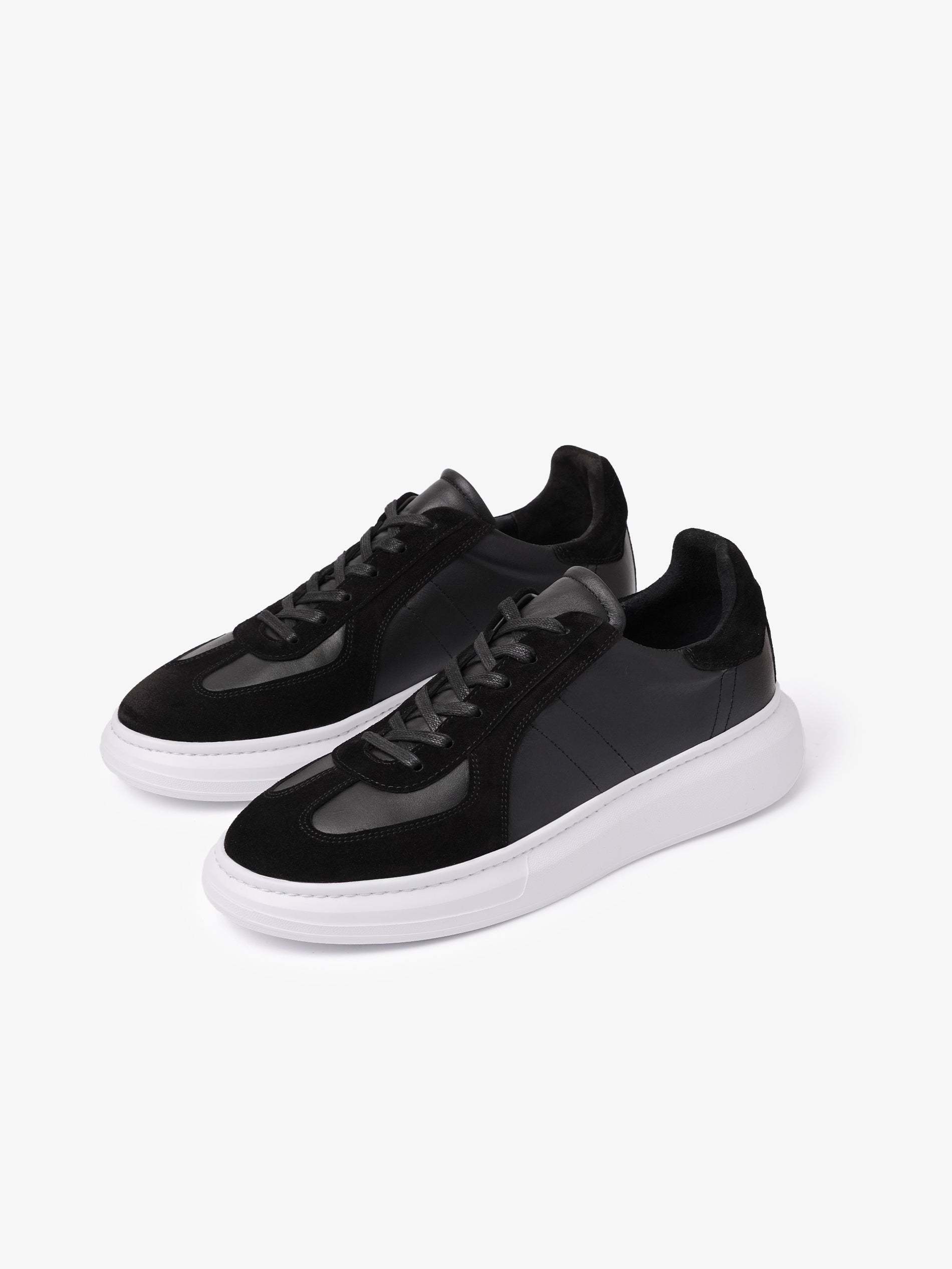 Sneakers Rétro Noir thumbnail 3