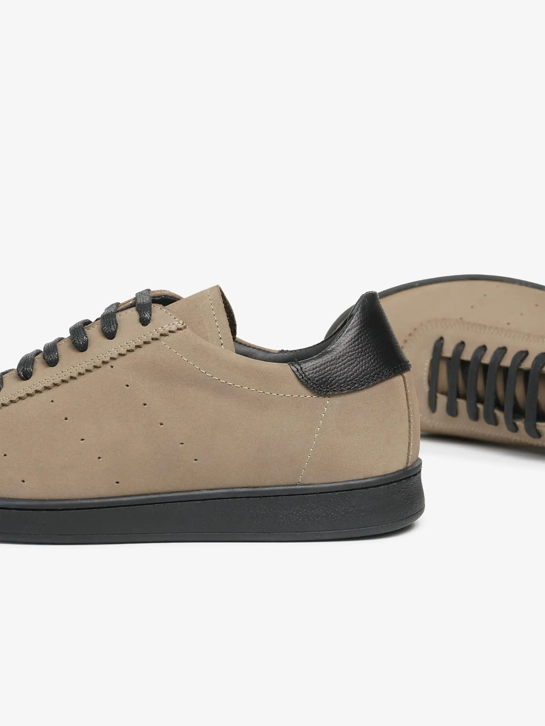 Gazelle En Cuir Nubuck Taupe thumbnail 3