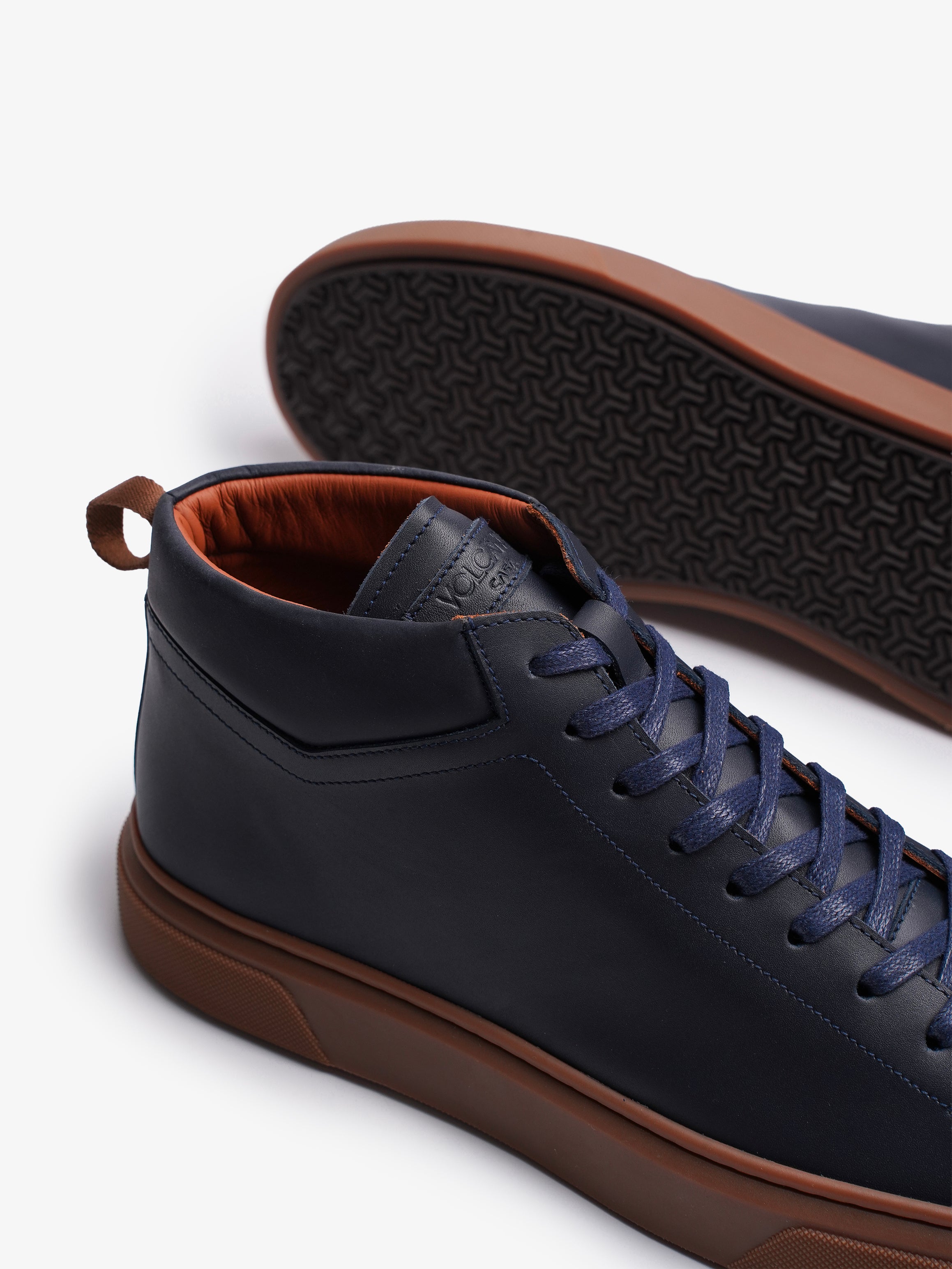 Leather Mid – Bleu thumbnail 3