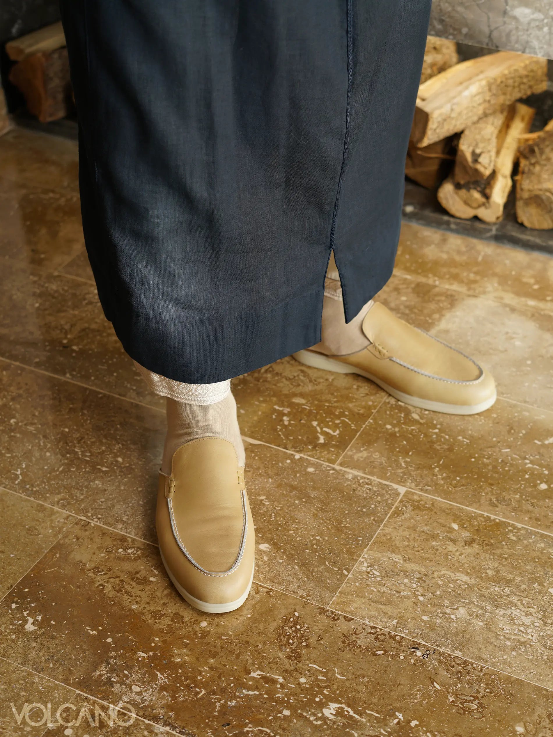 Babouche Walk Cuir Sable thumbnail 3