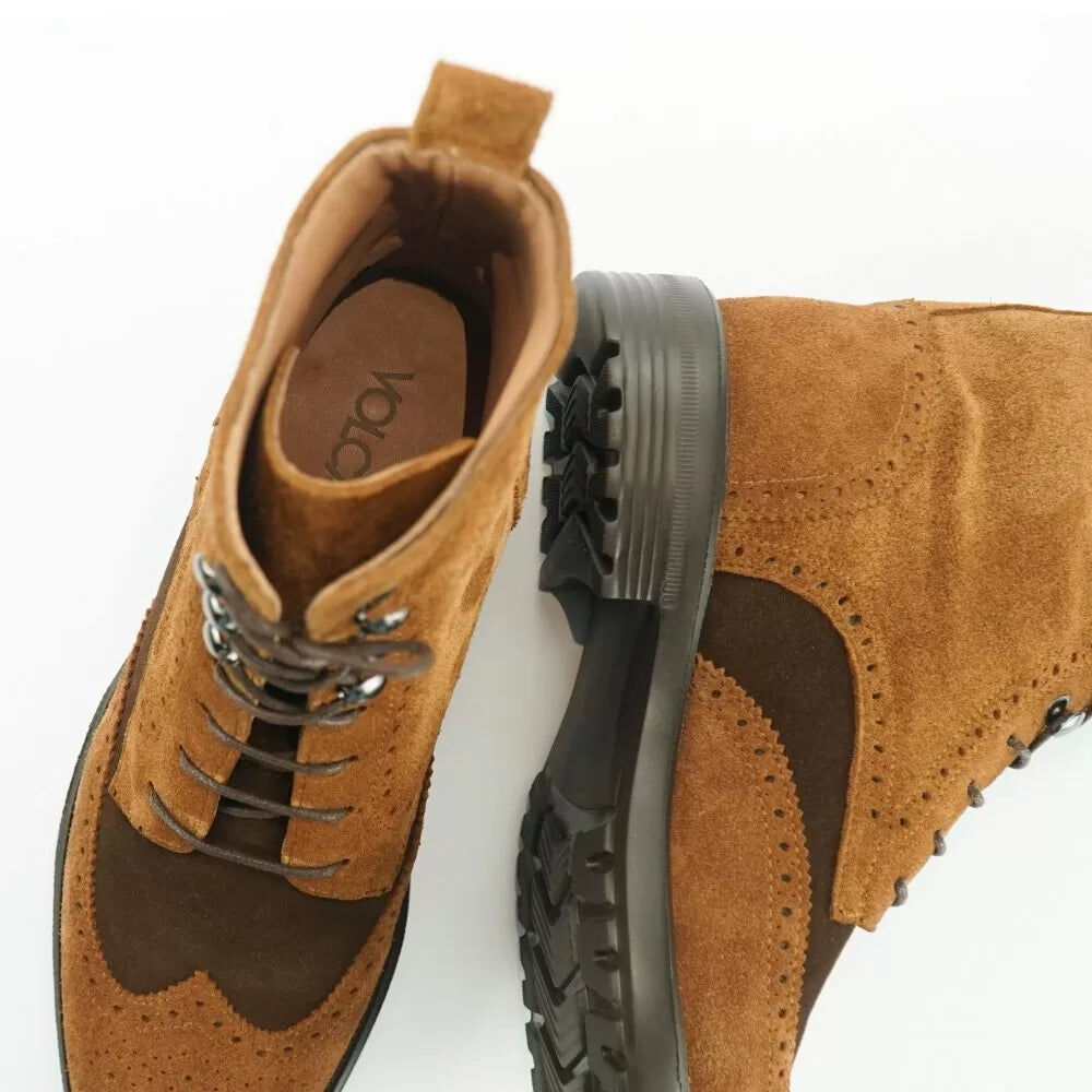 Bottes en daim marron  thumbnail 3