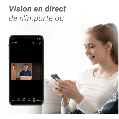 HP2 1080P Judas Numérique, Visiophone Connecté Interphone Vidéo, Caméra thumbnail 3