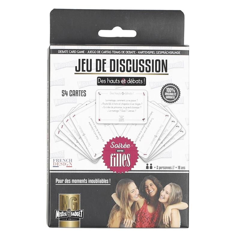 Jeu De Carte Discussion Soirée Entre Filles