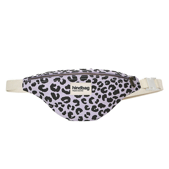 Sac Banane Enfant Augustin Léopard Lilas