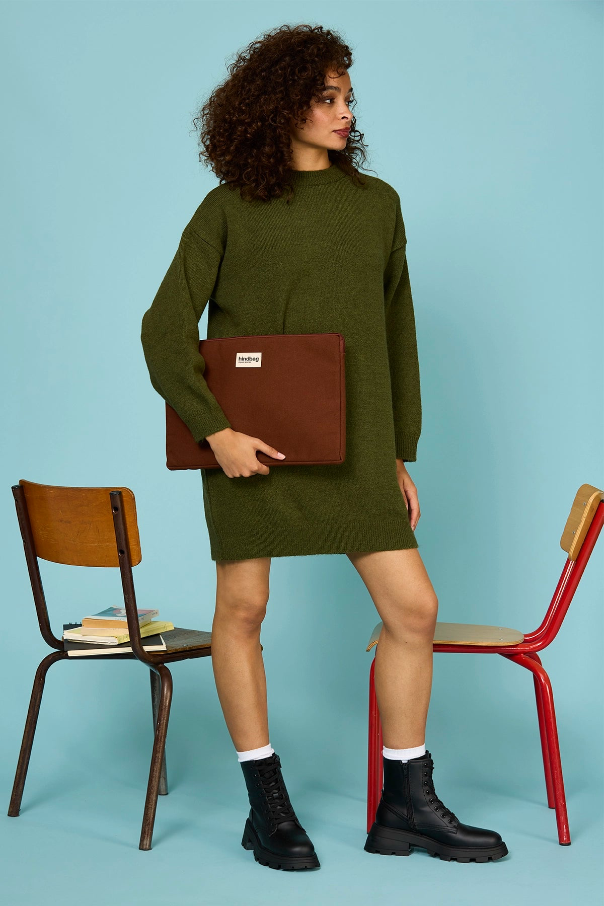 Housse Dordinateur Ava Chocolat-15 Pouces thumbnail 3