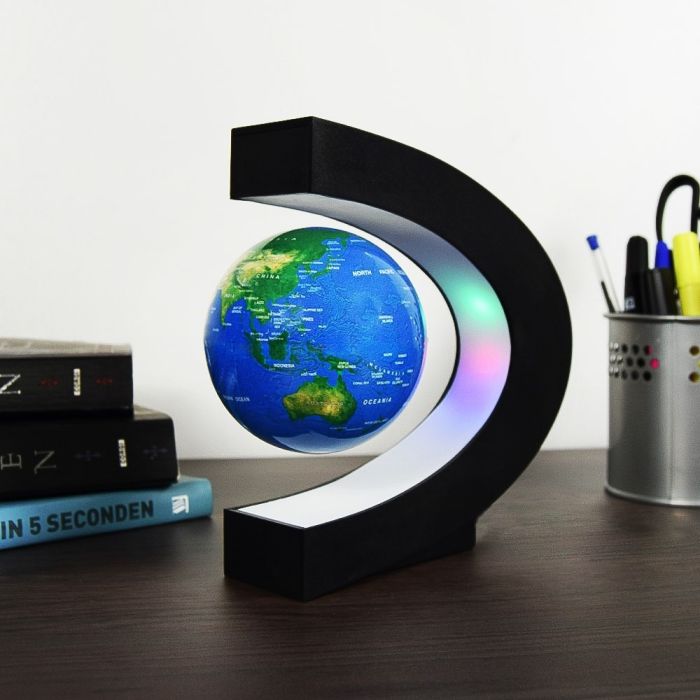 Levitating Globe C-shaped