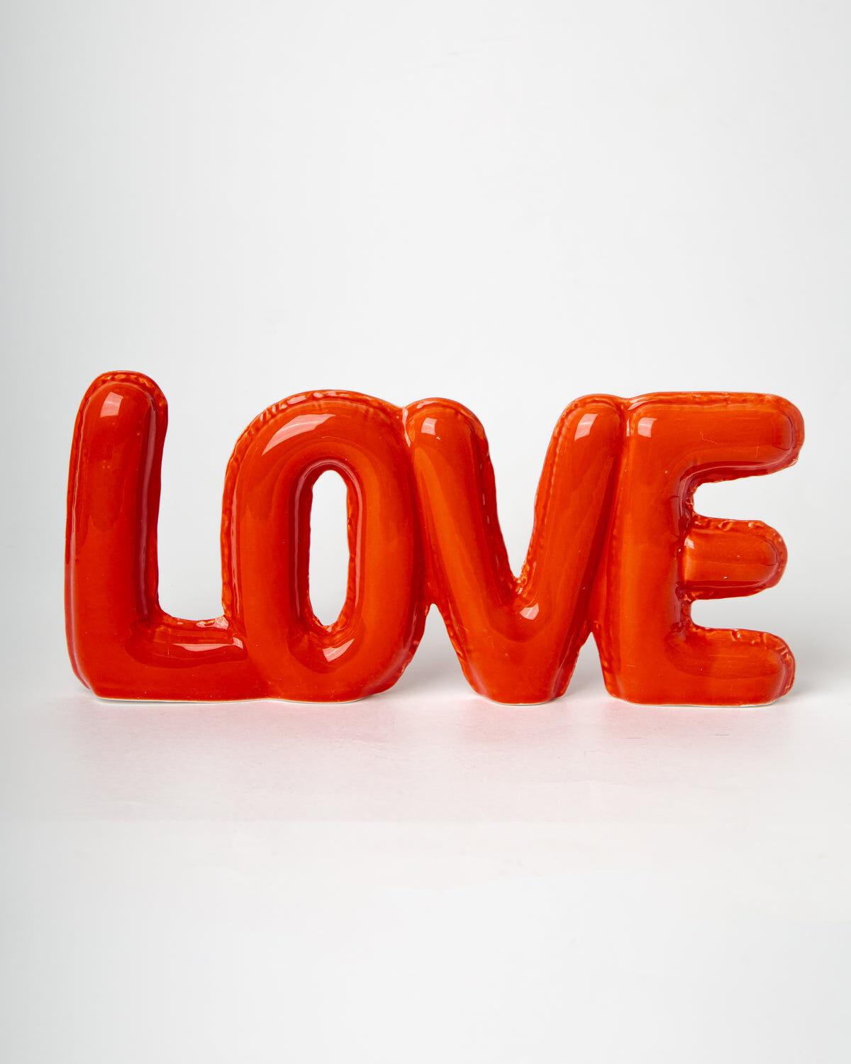 Balloon Lettering Love Red