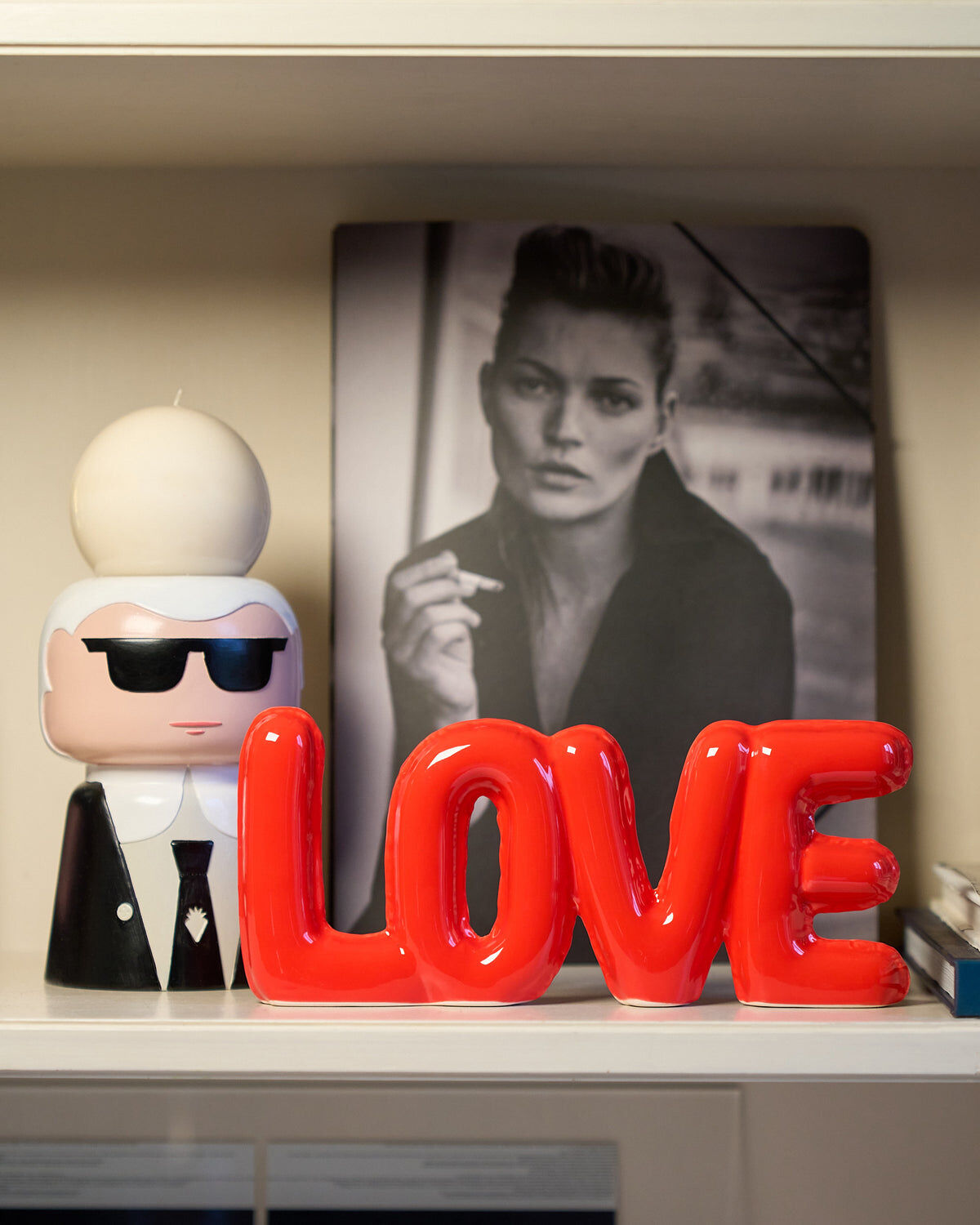 Balloon Lettering Love Red