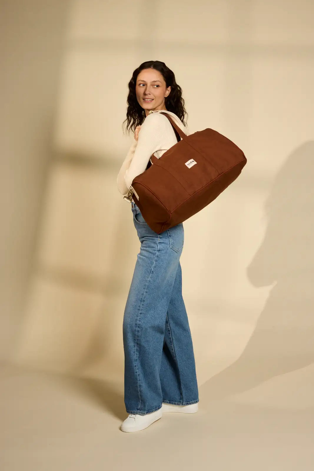 Sac Week-end Gabriel Chocolat thumbnail 3