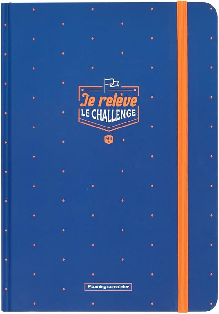 Planning Semainier - Je Relève le Challenge