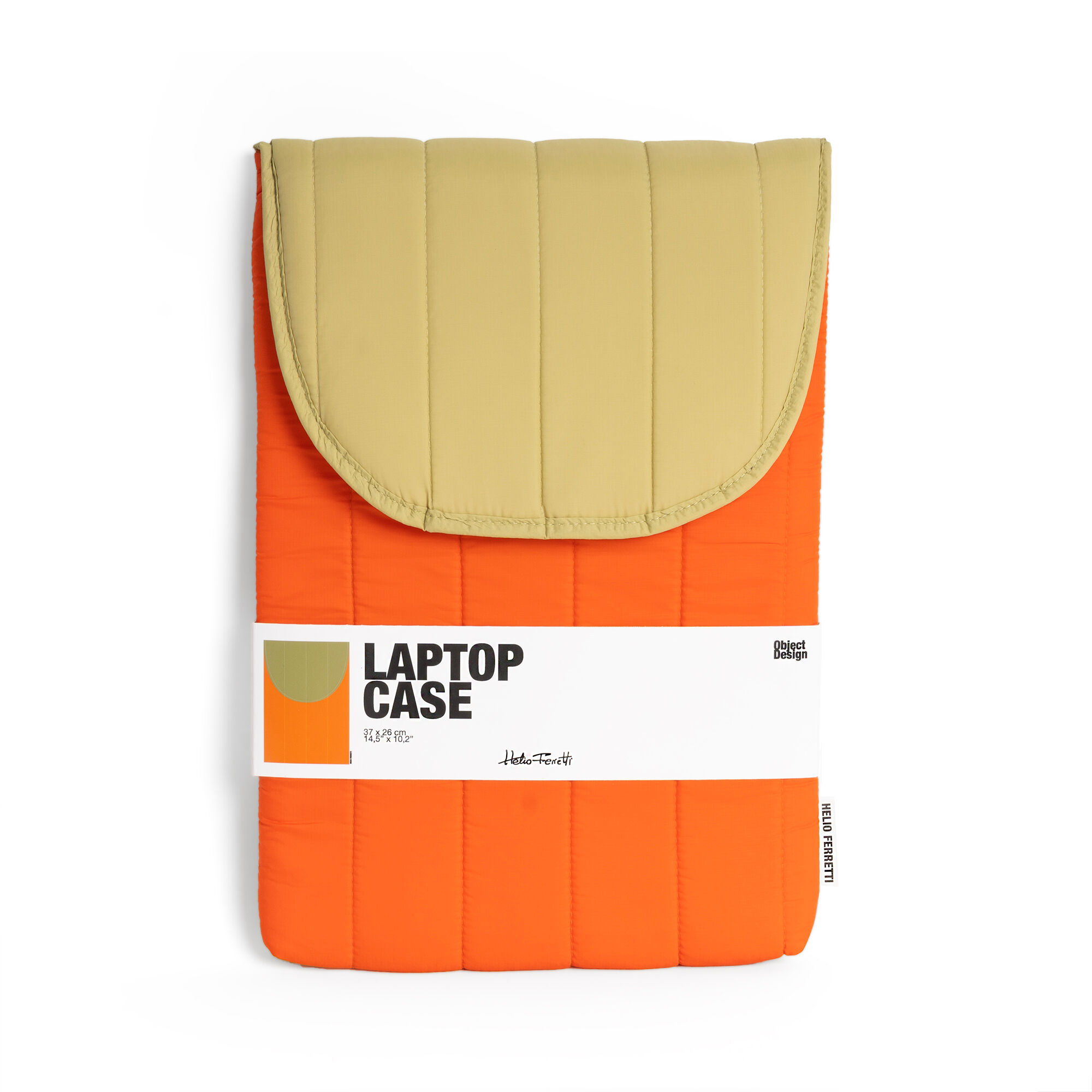 Orange Puffy Laptop Sleeve 15