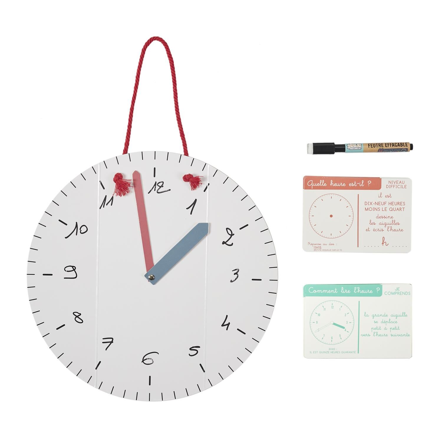 JEU JE COMPRENDS L'HEURE