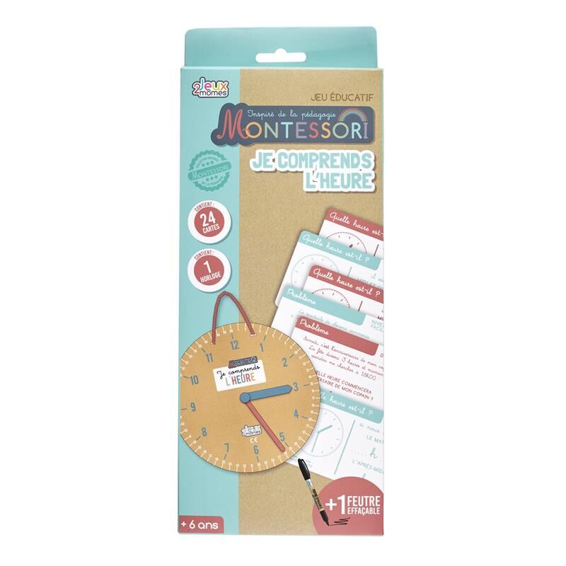 JEU JE COMPRENDS L'HEURE