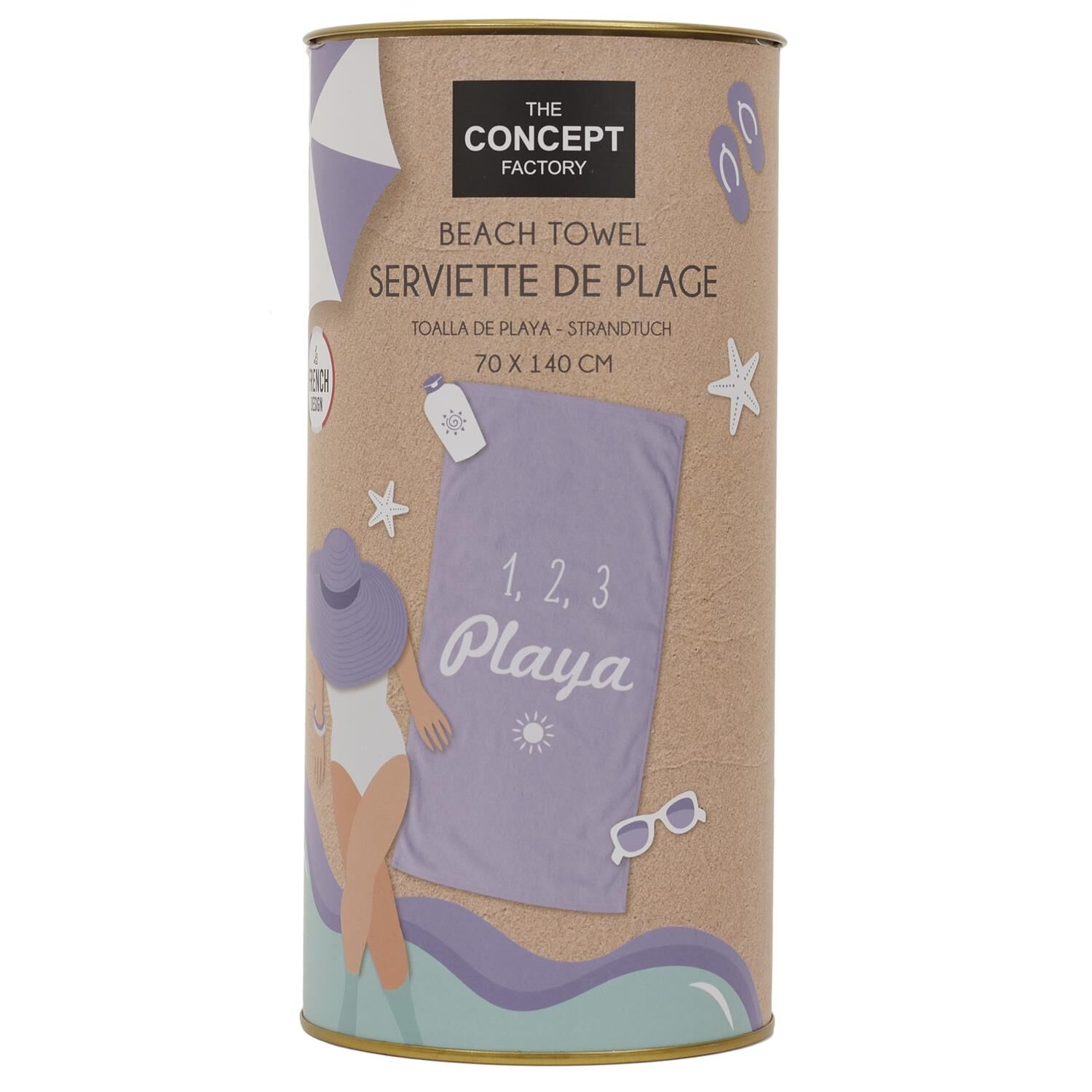 Serviette De Plage-1.2.3 Playa