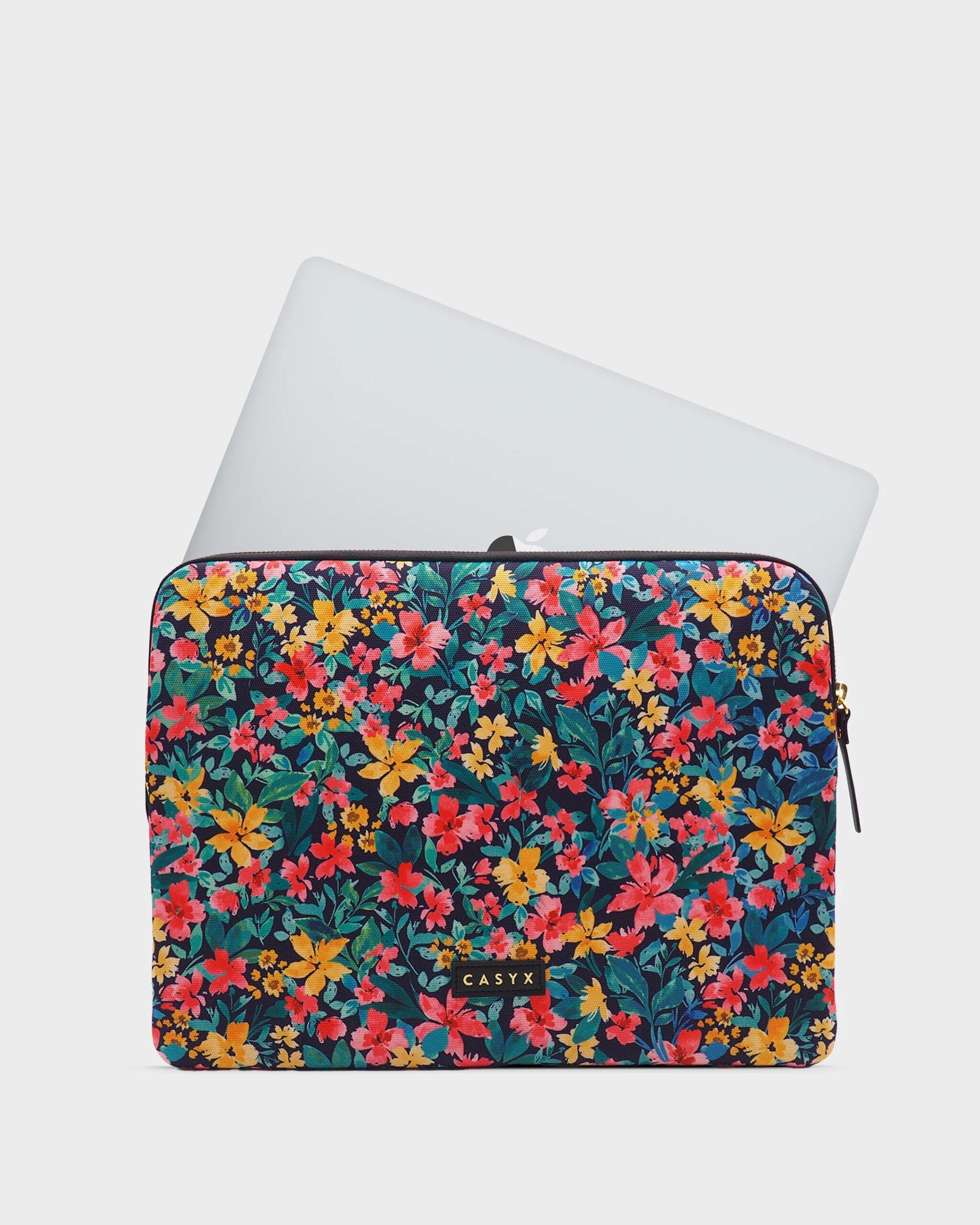 Pochette Ordi. 15 - Canvas Flowers Dark