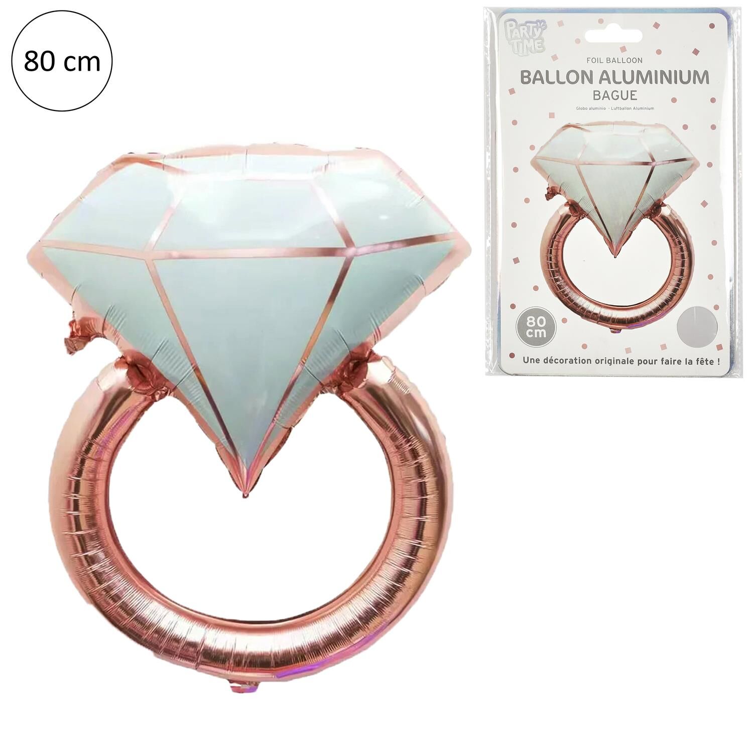 Ballon Aluminium Bague