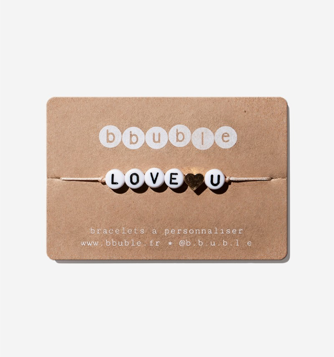 Bbuble Bracelet- Love U