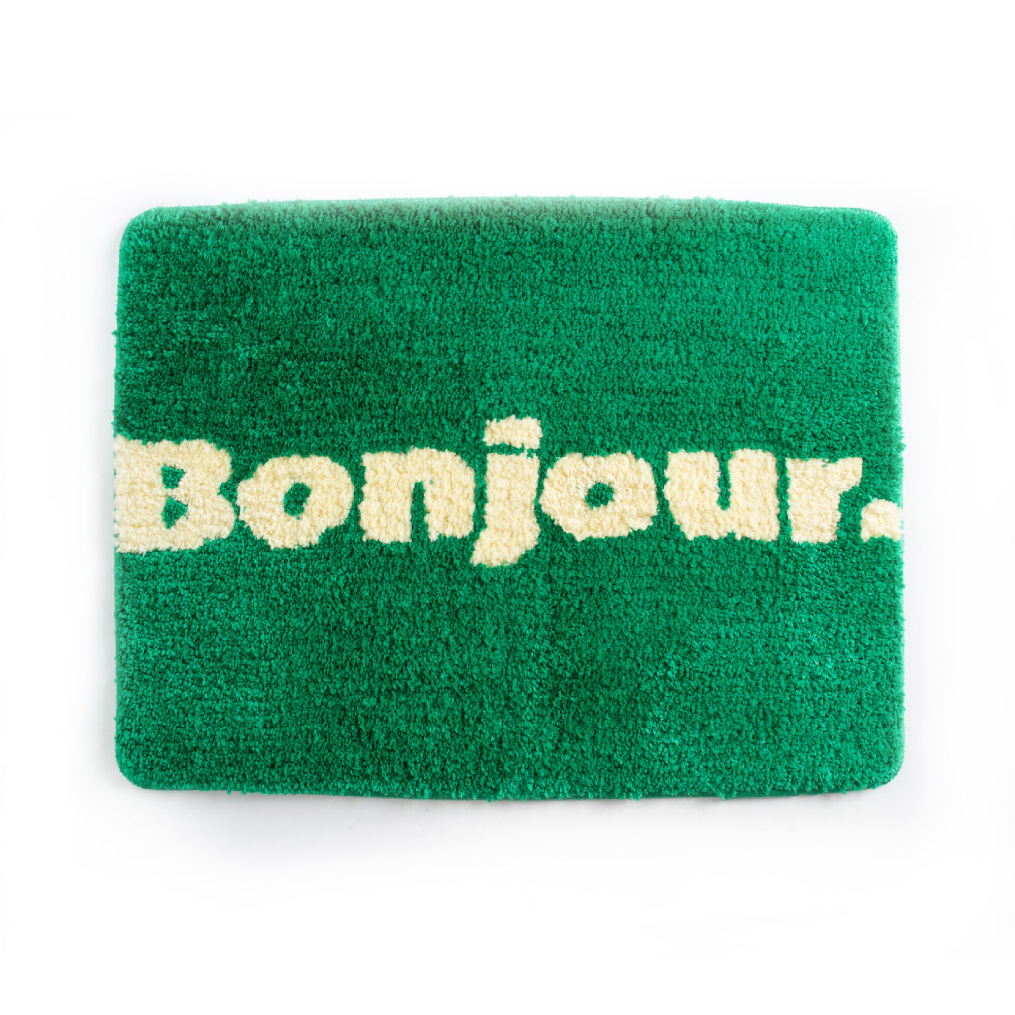 Green Bonjour Bath Mat