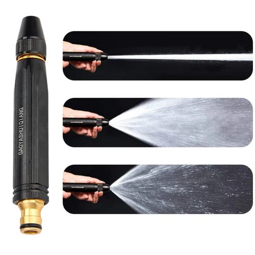 Pistolet de Pulvérisation D’eau à Haute Pression, Tête D’arrosage Réglable en Métal