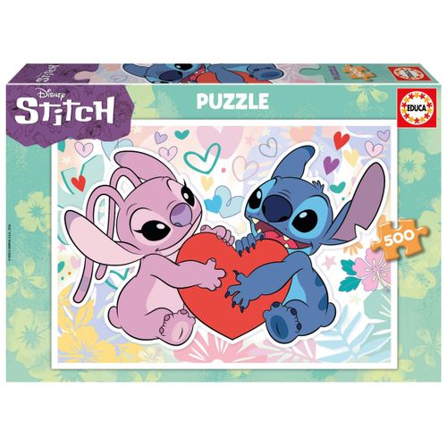 Puzzle de 500 Pièces pour Enfants - Stitch