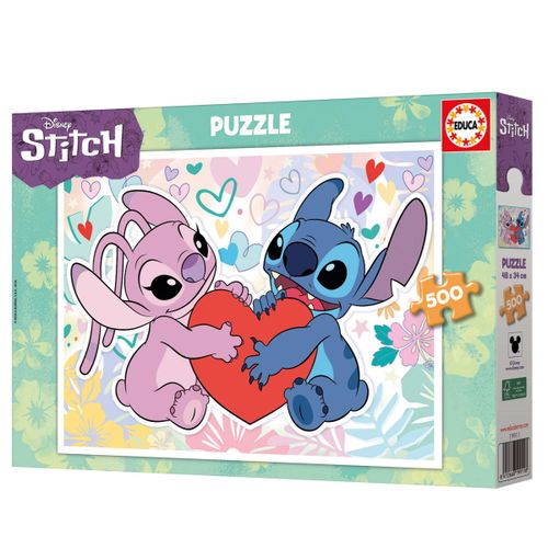 Puzzle de 500 Pièces pour Enfants - Stitch thumbnail 3
