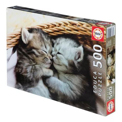 Puzzle de 500 Pièces pour Enfants - Doux Chatons thumbnail 2