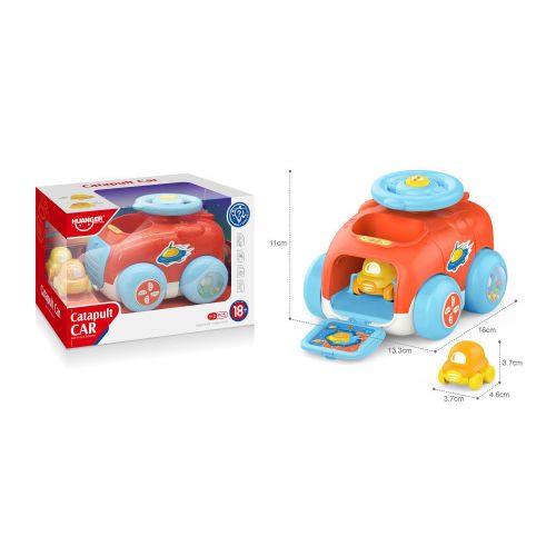 Coffret 2 Voitures Catapulte – Jouet à Chevaucher pour Tout-Petits 18 Mois+ thumbnail 4