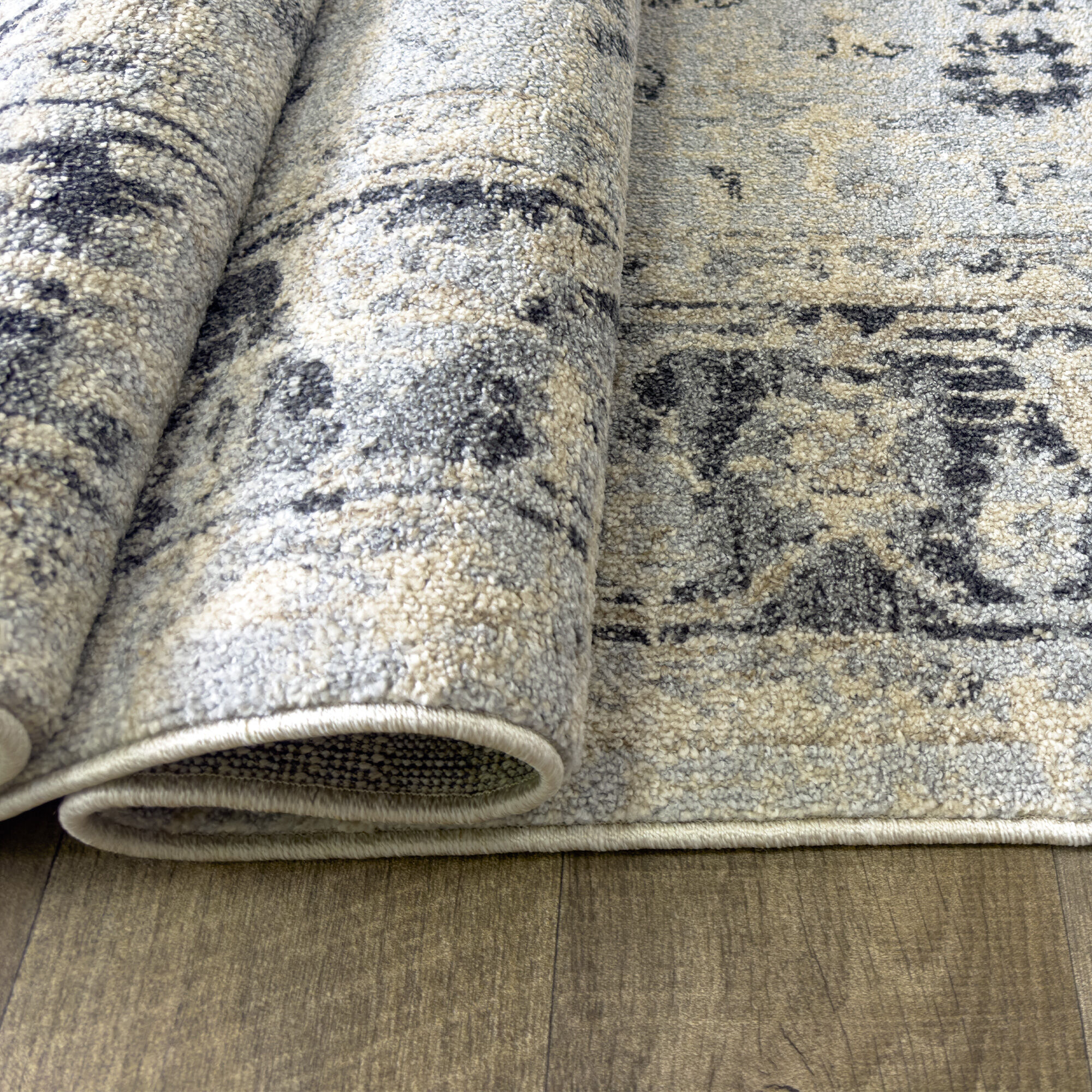 Tapis RUBA Gris, Bleu, Beige thumbnail 4