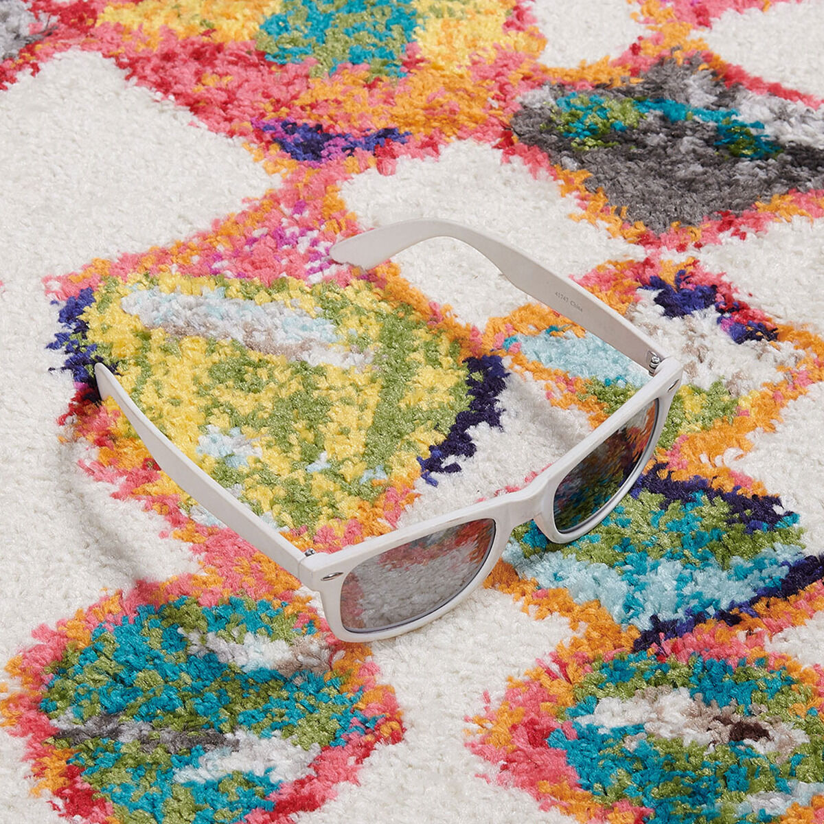 Tapis Berber Tribal Mk 01 Multicolore thumbnail 4