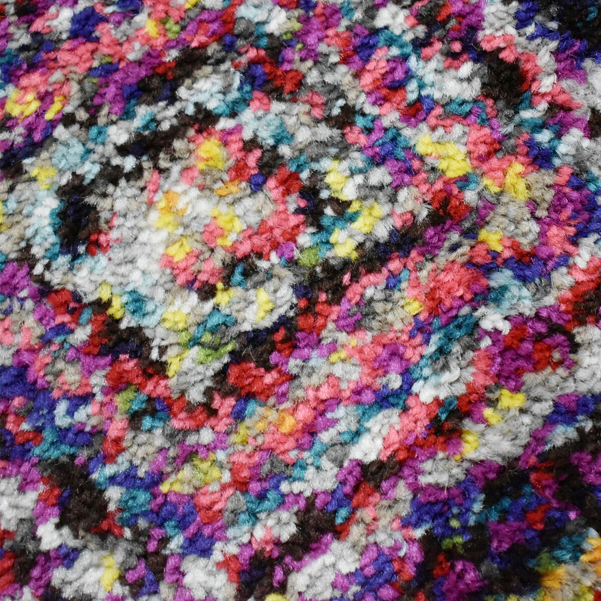 Tapis Carre Boutik Multicolore thumbnail 4