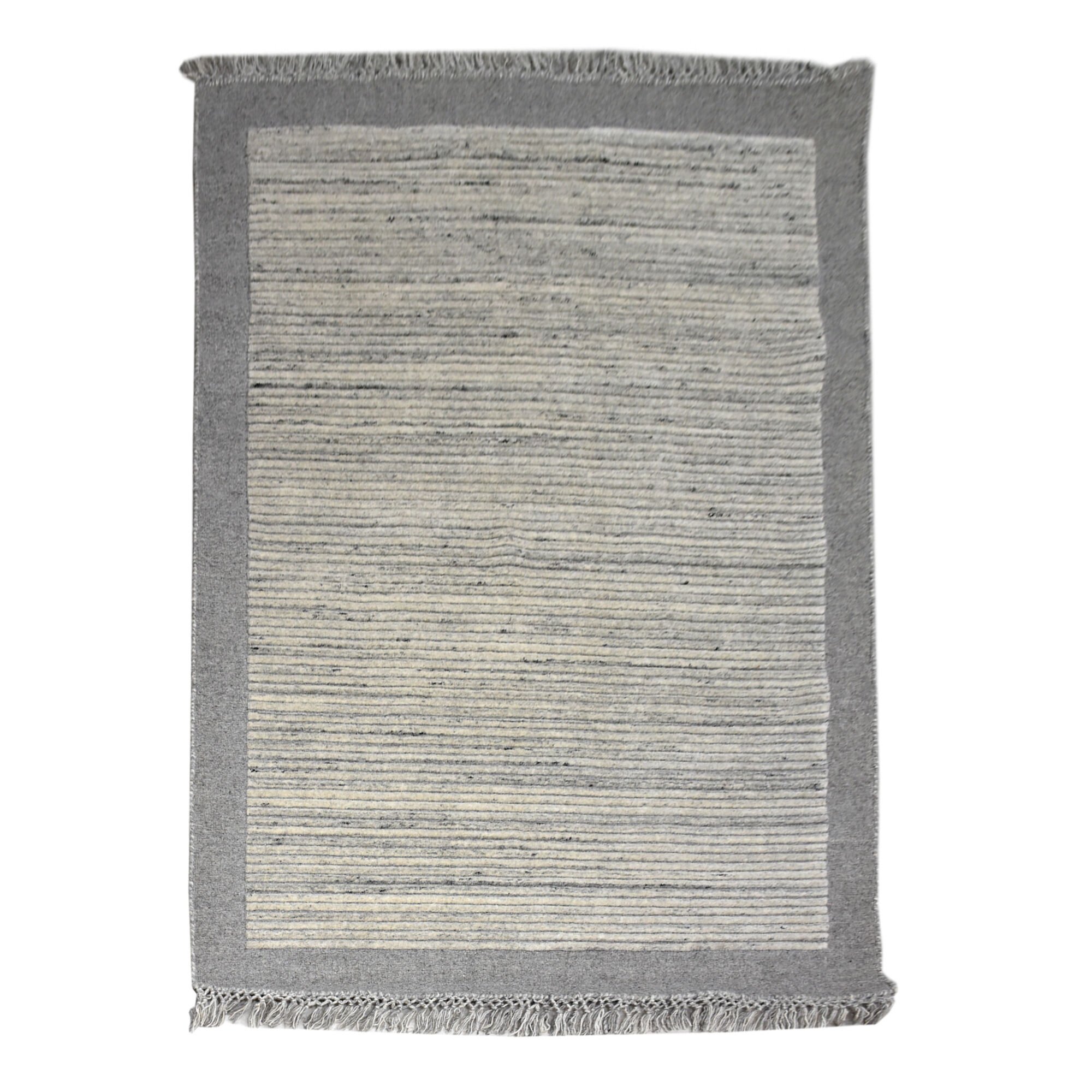 Tapis Lounali Gris, Beige
