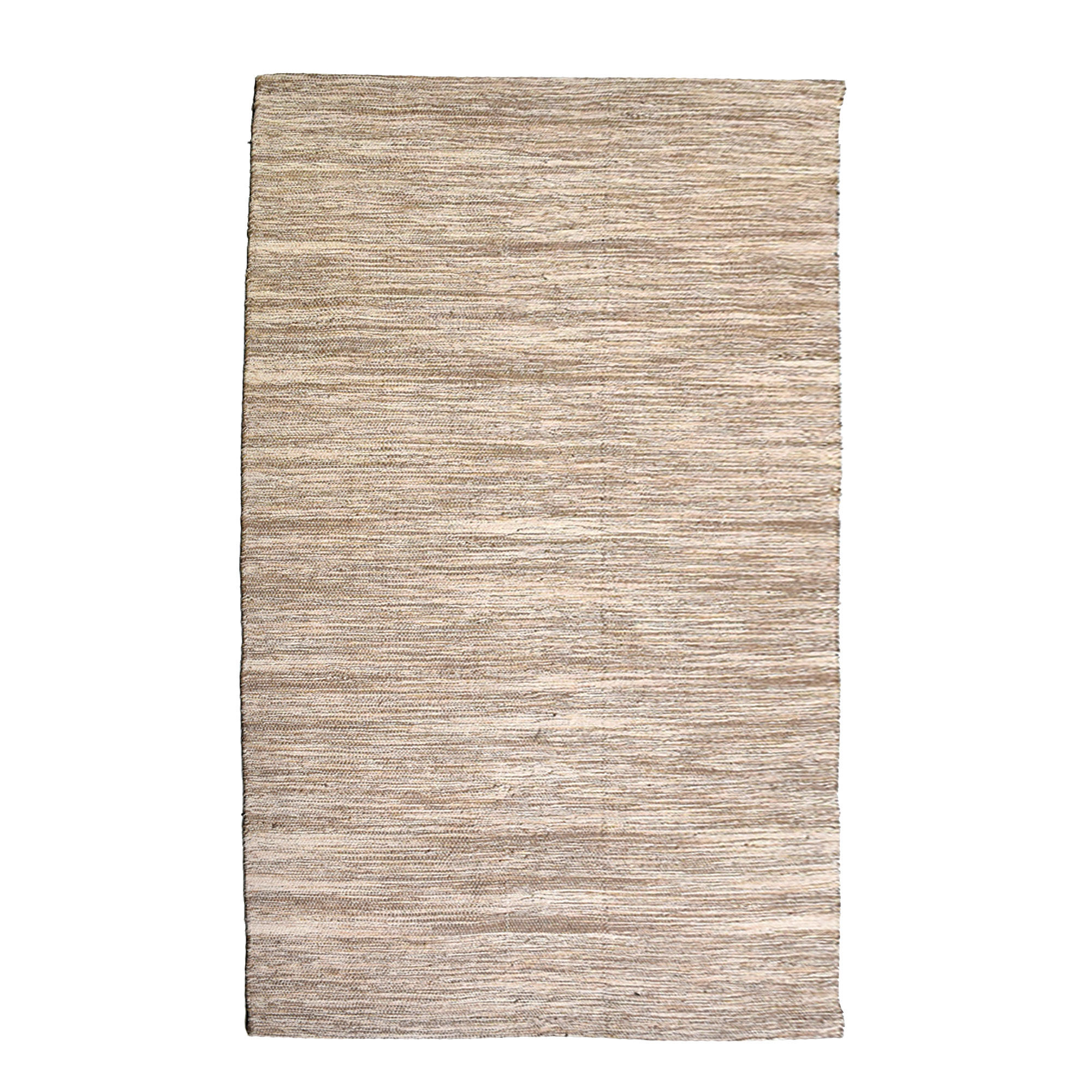 Tapis Uni Chiné 100% Bio Beige