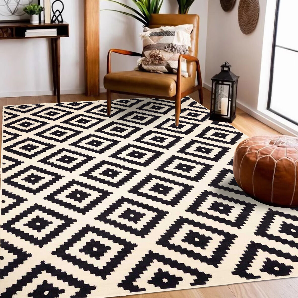 Tapis Af Roma Crème thumbnail 2