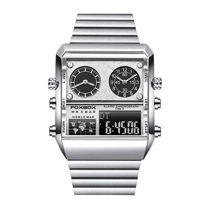 Montre Numérique Carrée Affichage de Touristes