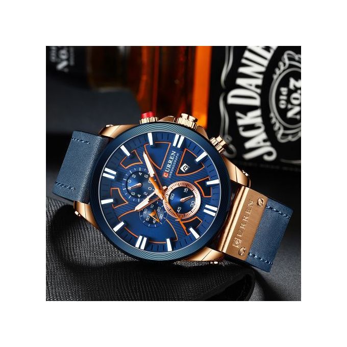 Montre pour Hommes Étanche à Quartz Montre-bracelet thumbnail 2