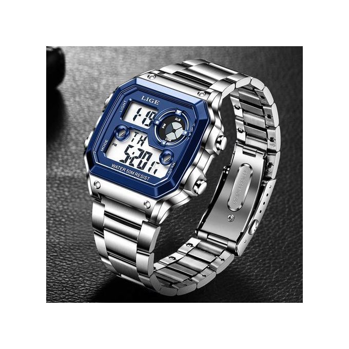 Montre Numérique Sport Quartz Double Affichage