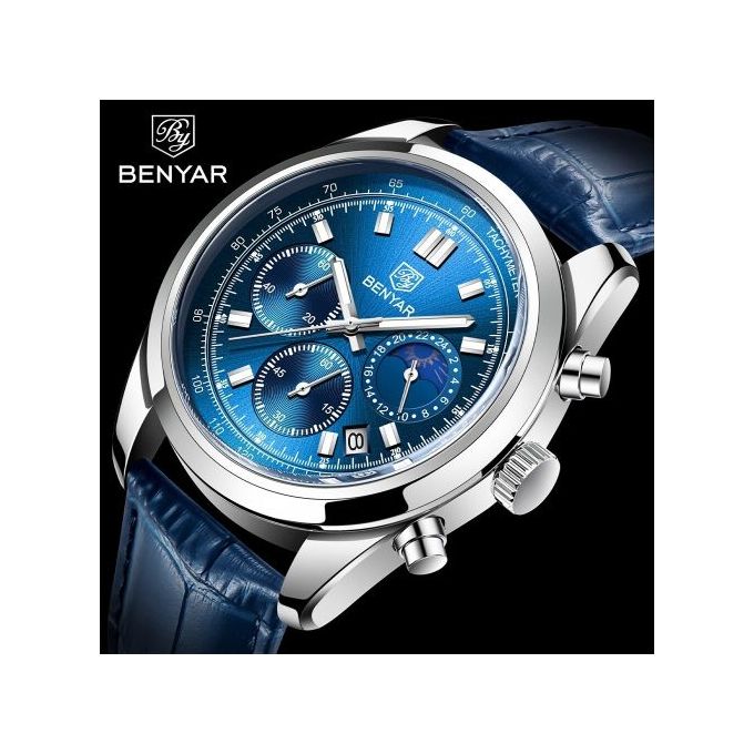 Montre-bracelet à Quartz en Acier Inoxydable