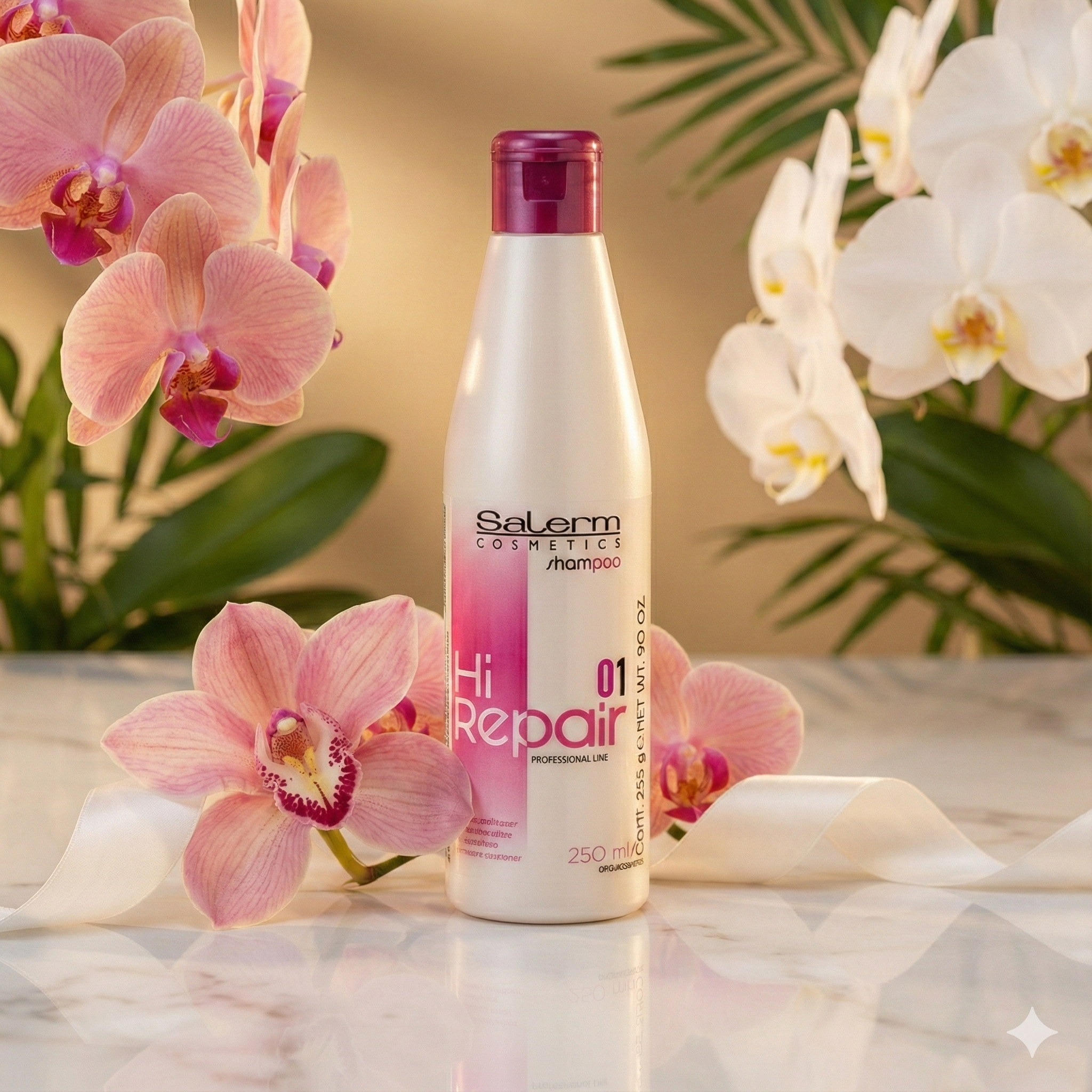 Shampoing HI Repair Nourrissant & Réparateur 250ml À la Kératine & Protéines de Soie thumbnail 3