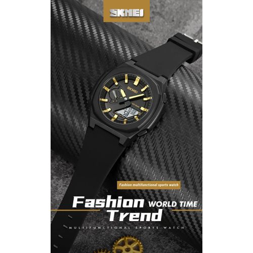 Montre Sport Water Résiste Altimètre Baromètre, Thermomètre Daltitude Numérique thumbnail 3